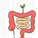 Digestive health support icon